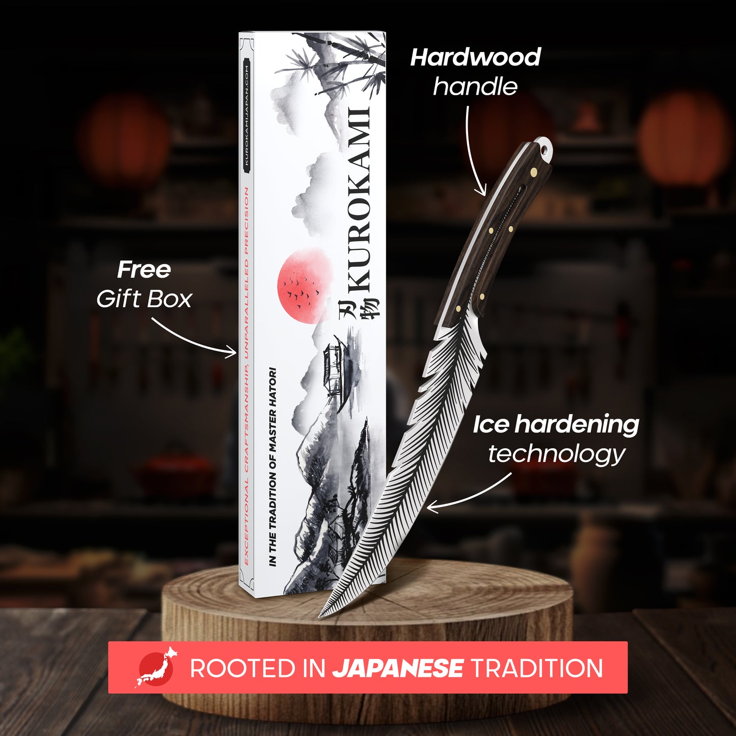 Kurokami - Japanese Feather Knife