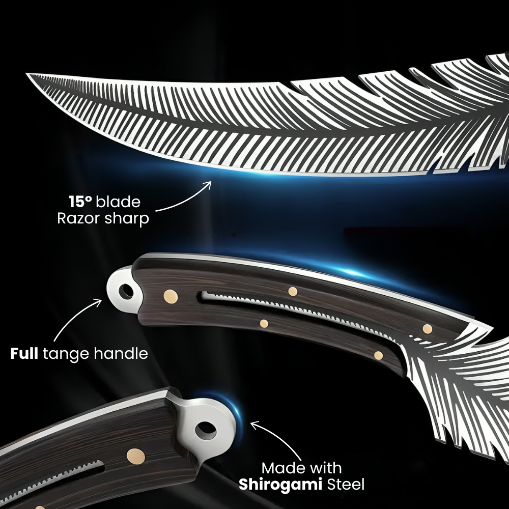 Kurokami - Japanese Feather Knife